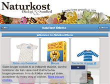 Tablet Screenshot of naturkost-odense.dk